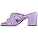 Purple Elegant Open Mules Ciabatte Sintetico E Tessile Scarpe Donna Viola Eu 39, 2-27209-20 562 - Foto miniatura 3