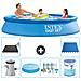 Piscina Fuori Terra - In Giro - 305x61 Cm - Blu - Include Accessori Coordinati A884 - Foto miniatura 1