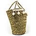 Borsa Mare Borsone Grande Spiaggia Piscina Beach Intrecciata Cool Borsa Pon Pon - Foto miniatura 2