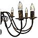 Lusso Casadino -  Candelabro Stile Anticato Nero 12 Lampadine E14 - Foto miniatura 6