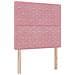 Testiera  con bottoni in cristallo tufted rosa 100 cm velluto, Testiera  con bottoni in cristallo tufted rosa 200 cm velluto - Foto miniatura 1