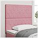 Testiera  con bottoni in cristallo tufted rosa 100 cm velluto, Testiera  con bottoni in cristallo tufted rosa 200 cm velluto - Foto miniatura 2