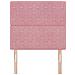 Testiera  con bottoni in cristallo tufted rosa 100 cm velluto, Testiera  con bottoni in cristallo tufted rosa 200 cm velluto - Foto miniatura 4