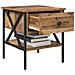 Comodini 2 pcs Legno Vecchio 40x42x45 cm Legno Ingegnerizzato - Foto miniatura 3