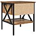 Comodini 2 pcs Legno Vecchio 40x42x45 cm Legno Ingegnerizzato - Foto miniatura 9