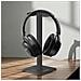 Supporto Da Scrivania Per Cuffie Design Audio Minimalista, Nero - Foto miniatura 2