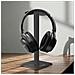 Supporto Da Scrivania Per Cuffie Design Audio Minimalista, Nero - Foto miniatura 7
