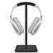 Supporto Da Scrivania Per Cuffie Design Audio Minimalista, Nero - Foto miniatura 5