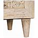 Credenza Bianco 40 x 33 x 110 cm legno massello di mango - Foto miniatura 8