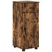 Set di mobili per il bagno 5 pcs Rovere fumo 30 x 35 x 192 cm - Foto miniatura 7