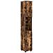 Set di mobili per il bagno 5 pcs Rovere fumo 30 x 35 x 192 cm - Foto miniatura 8