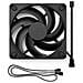 Momentum 14 Case per computer Ventilatore 14 cm Nero 1 pz - Foto miniatura 3