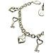Bracciale Multicharm Love In Argento Placcato - Foto miniatura 3