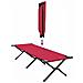 Letto da campeggio pieghevole Rosso Tessuto Oxford - Foto miniatura 9