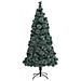 Albero di Natale artificiale pre-illuminato con set di palline - Foto miniatura 5