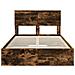 Letto con Contenitore con testiera Rovere fumé 120 x 190 cm - Foto miniatura 8