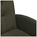 Sedie da Pranzo con Ruote 2 pcs Verde militare 57 x 67 x 98 cm - Foto miniatura 7