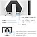 EX271UZ Monitor PC 67,3 cm (26.5") 3840 x 2160 Pixel 4K Ultra HD OLED Nero, Bianco - Foto miniatura 8
