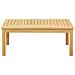 Tavolino da salotto Acacia chiaro 90 x 50 x 36 cm - Foto miniatura 2