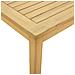 Tavolino da salotto Acacia chiaro 90 x 50 x 36 cm - Foto miniatura 5