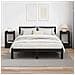 Tavolino 2 pcs Rovere Nero 30 x 30 x 56 cm Legno multistrato - Foto miniatura 4