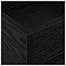 Tavolino 2 pcs Rovere Nero 30 x 30 x 56 cm Legno multistrato - Foto miniatura 9