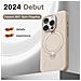 Cover per iPhone 16 Pro - TPU+PC+Silicone, Marfil, MagSafe - Foto miniatura 2
