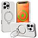 Cover per iPhone 16 Pro - TPU+PC+Silicone, Marfil, MagSafe - Foto miniatura 1
