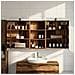 Set di Armadi da Bagno con lo scaffale 3 pcs 140 x 14,5 x 70 cm - Foto miniatura 2