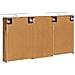 Set di Armadi da Bagno con lo scaffale 3 pcs 140 x 14,5 x 70 cm - Foto miniatura 9