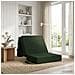 Divano Letto Pieghevole 75 x 67 x 45 cm Verde Scuro - Foto miniatura 2