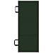 Divano Letto Pieghevole 75 x 67 x 45 cm Verde Scuro - Foto miniatura 5