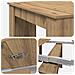 Tavolo da Pranzo 180 x 85 x 75 cm Legno ingegnerizzato - Foto miniatura 8