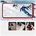 Custodia Trasparente 3in1 Per Samsung Galaxy A13 5g Frame Gel Rossa - Foto miniatura 1