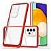 Custodia Trasparente 3in1 Per Samsung Galaxy A13 5g Frame Gel Rossa - Foto miniatura 4
