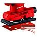 Levigatrice Orbitale Potenza 150 Watt Colore Rosso - Foto miniatura 2
