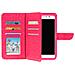 Custodia A Libro Universale Smartphone 6 Portacarte Fucsia Taglia Xl - Foto miniatura 1