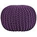 Pouf Lila 50 X 35 Cm Conrad - Foto miniatura 8