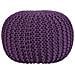 Pouf Lila 50 X 35 Cm Conrad - Foto miniatura 1
