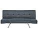 Divano Letto In Tessuto Blu Scuro Bristol - Foto miniatura 8