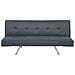 Divano Letto In Tessuto Blu Scuro Bristol - Foto miniatura 12