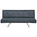 Divano Letto In Tessuto Blu Scuro Bristol - Foto miniatura 1