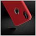 Cover Silicone Iphone X E Xs Semi-rigida Opaca Finitura Soft Touch Rosso - Foto miniatura 3