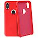 Cover Silicone Iphone X E Xs Semi-rigida Opaca Finitura Soft Touch Rosso - Foto miniatura 5