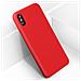 Cover Silicone Iphone X E Xs Semi-rigida Opaca Finitura Soft Touch Rosso - Foto miniatura 9