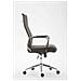 Sedia Ufficio Girevole Kolumbus in Tessuto I Sedia Scrivania Ergonomica con Alto Schienale I Sedia Studio Regolabile con Braccioli Grigio Scuro - Foto miniatura 3