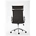 Sedia Ufficio Girevole Kolumbus in Tessuto I Sedia Scrivania Ergonomica con Alto Schienale I Sedia Studio Regolabile con Braccioli Grigio Scuro - Foto miniatura 4