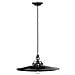 Lampada Sospensione B&W C102 Colore Nero - Foto miniatura 1