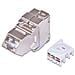 Wirewin Wks Jack Kat6a Stp 45 - Abgewinkelt - Silber - Rj-45 - Mnnlich - Cat6a - Kunststoff (wks Jack Kat6a Stp 45)  - Foto miniatura 1