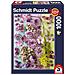 Puzzle Fiori Viola, 1000 Pezzi - Foto miniatura 1